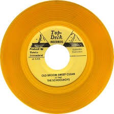 The Schoolboys : Old Broom Sweep Clean | Single / 7inch / 45T  |  Oldies / Classics