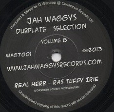 Ras Tuffy Irie : Real Herb | Single / 7inch / 45T  |  UK