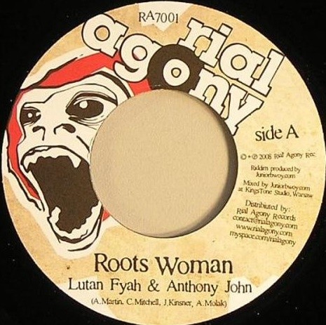 Lutan Fyah , Anthony John : Roots Woman | Single / 7inch / 45T  |  Dancehall / Nu-roots