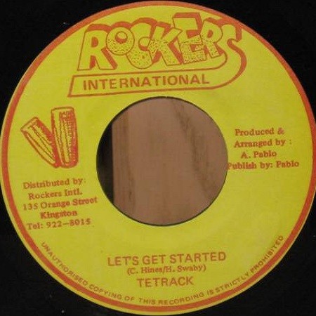Tetrack : Let's Get Started | Single / 7inch / 45T  |  Oldies / Classics