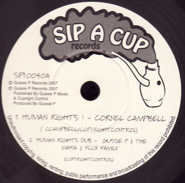 Cornell Campbell : Human Rights | Maxis / 12inch / 10inch  |  UK