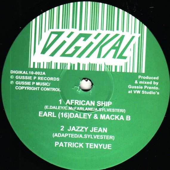 Earl 16 Daley & Macka B : African Ship