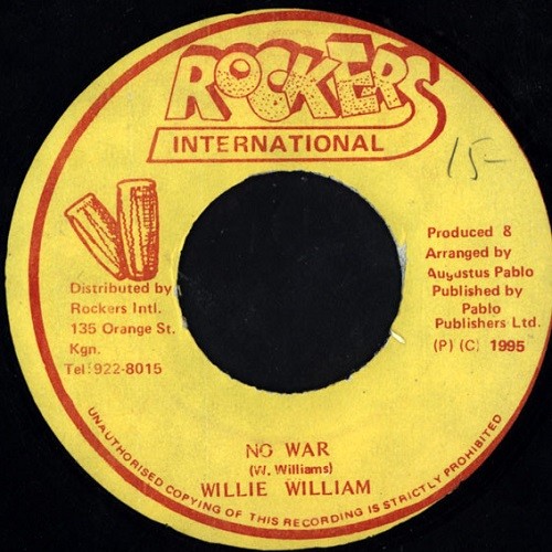 Willie Williams : No War