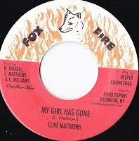 Clive Matthews : My Girl Has Gone | Single / 7inch / 45T  |  Oldies / Classics