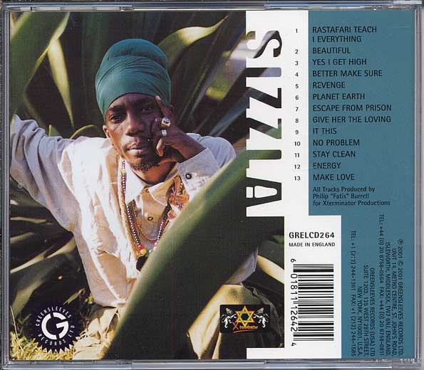 Sizzla : Rastafari Teach I Everything | CD  |  Dancehall / Nu-roots