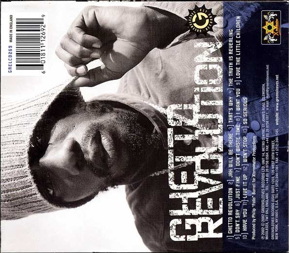 Sizzla : Ghetto Revolution | CD  |  Dancehall / Nu-roots