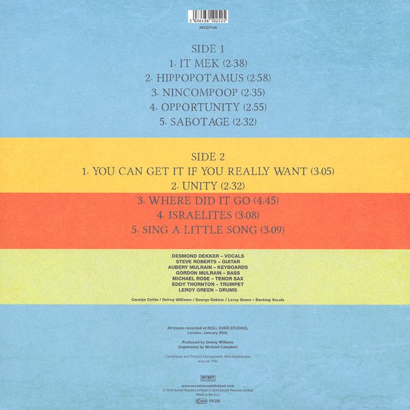 Desmond Dekker : Rude Boy Ska Desmond Dekker : Rude Boy Ska | LP / 33T | Oldies / Classics