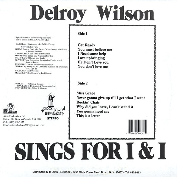 Delroy Wilson : Get Ready For Delroy Delroy Wilson : Get Ready For Delroy | LP / 33T | Oldies / Classics