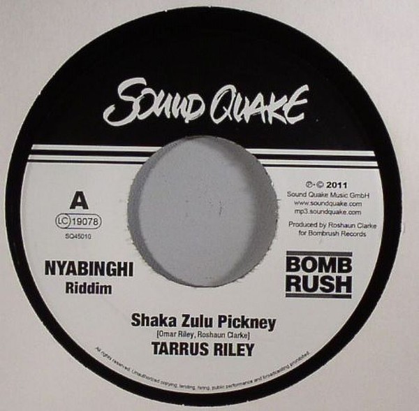 Tarrus Riley : Shaka Zulu Pickney | Single / 7inch / 45T  |  Dancehall / Nu-roots