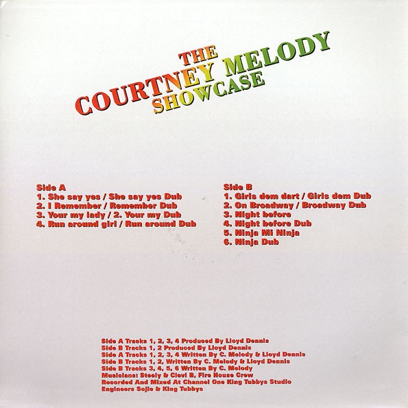 The Courtney Melody : The Courtney Melody Showcase | LP / 33T  |  Oldies / Classics