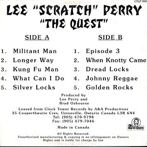 Lee Perry : The Quest Lee Perry : The Quest | LP / 33T | Dub