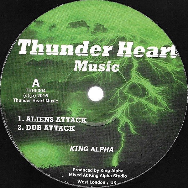 King Alpha : Alliens Attack (green)