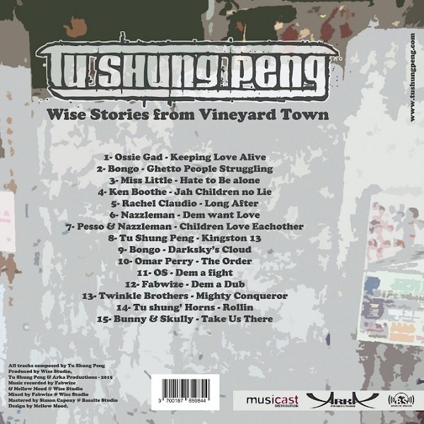 Tu Shung Peng : Wise Stories From Vineyard Town | LP / 33T  |  Dancehall / Nu-roots