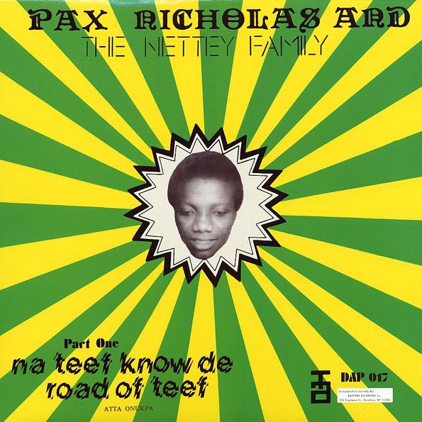 Pax Nicholas & The Nettey Family : Pax | LP / 33T  |  Afro / Funk / Latin