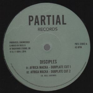 Disciples : Africa Macka Dubplate Cut 1 | Maxis / 12inch / 10inch  |  UK