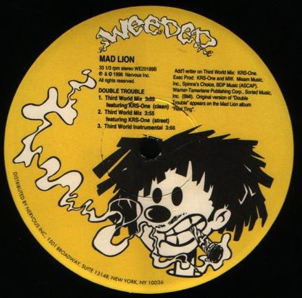 Mad Lion : Double Trouble | Maxis / 12inch / 10inch  |  Ragga-HipHop