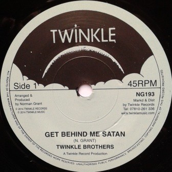 Twinkle Brothers : Get Behind Me Satan | Single / 7inch / 45T  |  UK