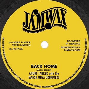 Andre Tanker,  Mansa Musa Drummers : Back Home | Single / 7inch / 45T  |  Oldies / Classics