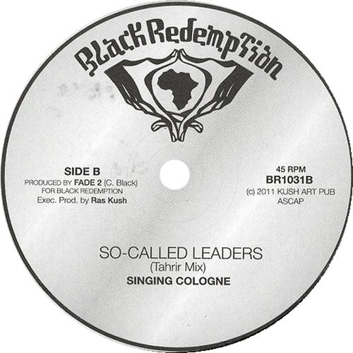 Singing Cologne : So-called Leaders ( Totenham Mix ) | Maxis / 12inch / 10inch  |  UK