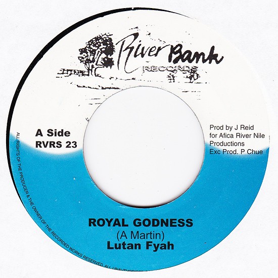Lutan Fyah : Royal Godness | Single / 7inch / 45T  |  Dancehall / Nu-roots