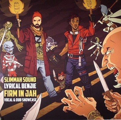 Slimmah Sound Lyrical Benjie : Firm In Jah Vocal & Dub Showcase | LP / 33T  |  UK