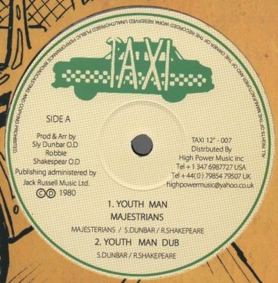 Majesterians : Youth Man | Maxis / 12inch / 10inch  |  Oldies / Classics