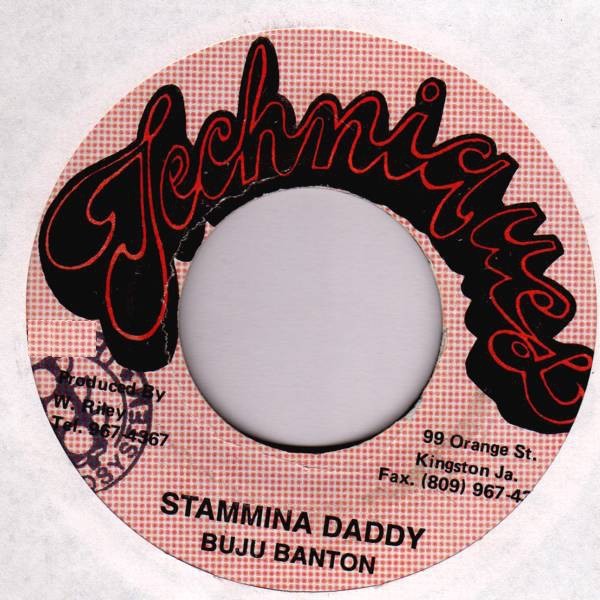 Buju Banton : Stamina Daddy | Single / 7inch / 45T  |  Dancehall / Nu-roots