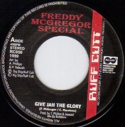 Freddy Mc Gregor : Give Jah The Glory | Single / 7inch / 45T  |  Dancehall / Nu-roots