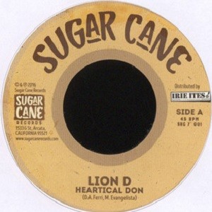 Lion D : Heartical Don | Single / 7inch / 45T  |  Dancehall / Nu-roots