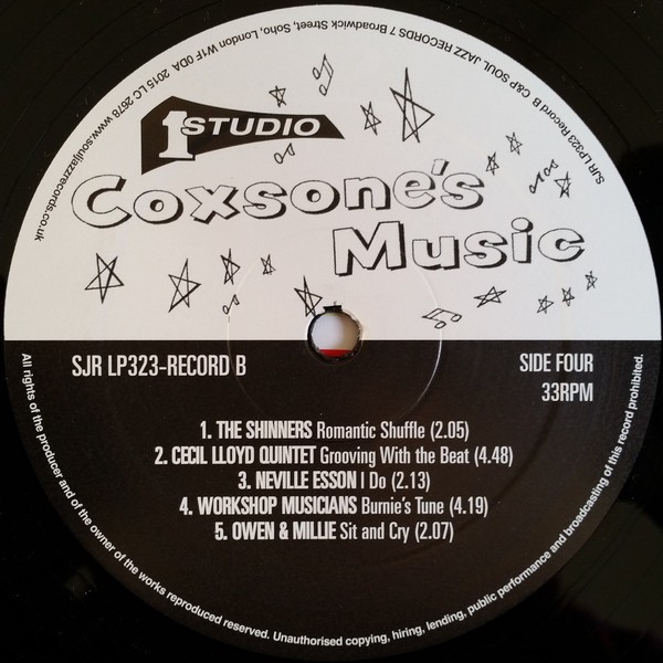 Various : Coxsone's Music ( The First Recordings Of Sir Coxsone The Downbeat 1960-62) | LP / 33T  |  Oldies / Classics