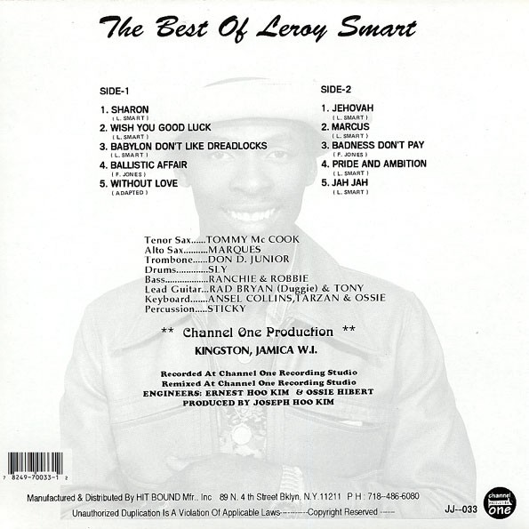 Leroy Smart : The Best Of Leroy Smart Leroy Smart : The Best Of Leroy Smart | LP / 33T | Oldies / Classics