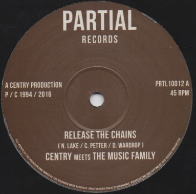 Centry Meets  The Music Family : Release The Chains | Maxis / 12inch / 10inch  |  UK
