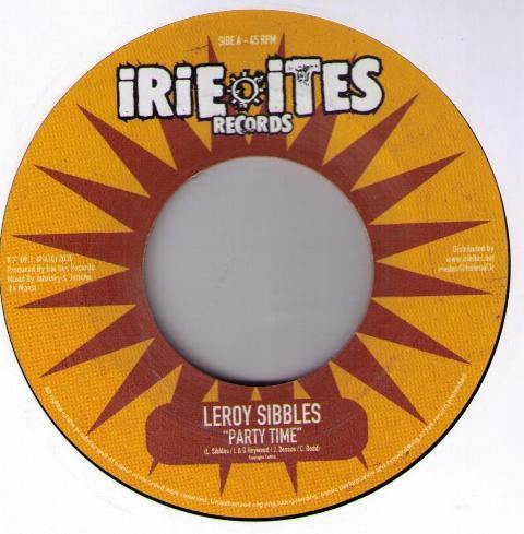 Leroy Sibbles : Party Time | Single / 7inch / 45T  |  Dancehall / Nu-roots