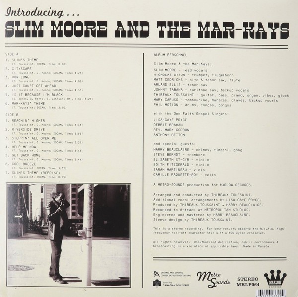 Slim Moore And The Mar-Kays : Introducing Slim Moore And The Mar-Kays | LP / 33T  |  Afro / Funk / Latin