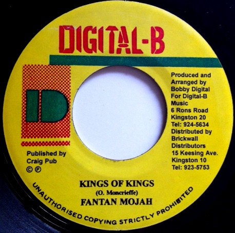 Fantan Mojah : Kings Of Kings Fantan Mojah : Kings Of Kings | Single / 7inch / 45T | Dancehall / Nu-roots