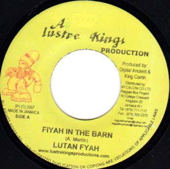 Lutan Fyah : Fiyah In The Barn