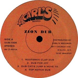 Carl Campbell : Zion Dub | LP / 33T  |  Oldies / Classics