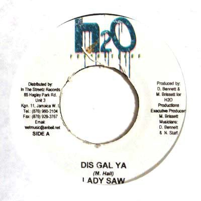 Lady Saw : Dis Gal Ya | Single / 7inch / 45T  |  Dancehall / Nu-roots