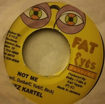 Vybz Kartel : Not Me | Single / 7inch / 45T  |  Dancehall / Nu-roots