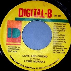 Lymie Murray : Love And Friend | Single / 7inch / 45T  |  Dancehall / Nu-roots