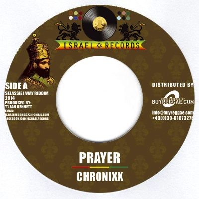 Chronixx : Prayer | Single / 7inch / 45T  |  Dancehall / Nu-roots