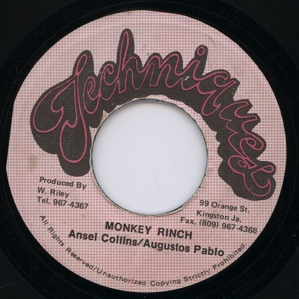 Ansel Collins And Augustus Pablo : Monkey Rinch