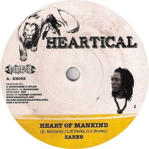 Zareb : Heart Of Mankind | Single / 7inch / 45T  |  Dancehall / Nu-roots