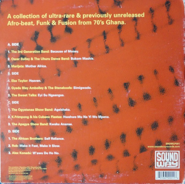 Various : Ghana Soundz Various : Ghana Soundz | LP / 33T | Afro / Funk / Latin