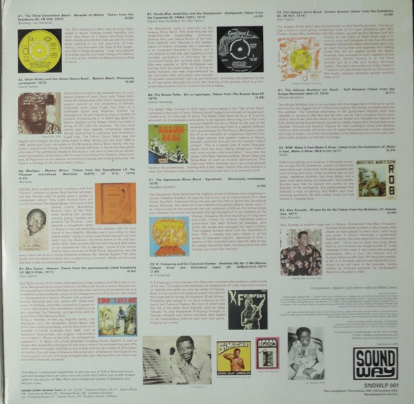 Various : Ghana Soundz Various : Ghana Soundz | LP / 33T | Afro / Funk / Latin