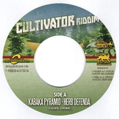 Kabaka Pyramid : Herb Defenda | Single / 7inch / 45T  |  Dancehall / Nu-roots