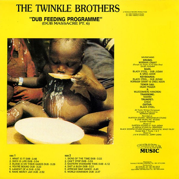 The Twinkle Brothers : Dub Massacre Part 6 Dub Feeding Program | LP / 33T  |  UK