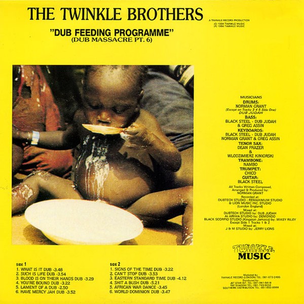 The Twinkle Brothers : Dub Massacre Part 6 Dub Feeding Program The Twinkle Brothers : Dub Massacre Part 6 Dub Feeding Program | LP / 33T | UK