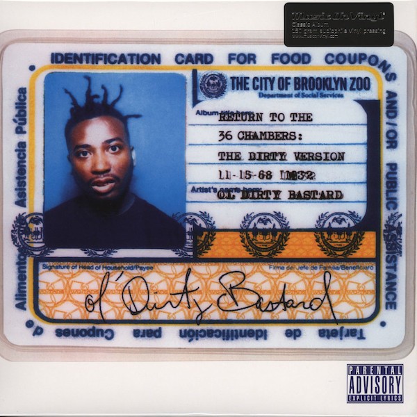 Ol' Dirty Bastard   : Return To The 36 Chambers / The Dirty Version ( Bonus Tracks ) Ol' Dirty Bastard   : Return To The 36 Chambers / The Dirty Version ( Bonus Tracks ) | LP / 33T  |  Ragga-HipHop