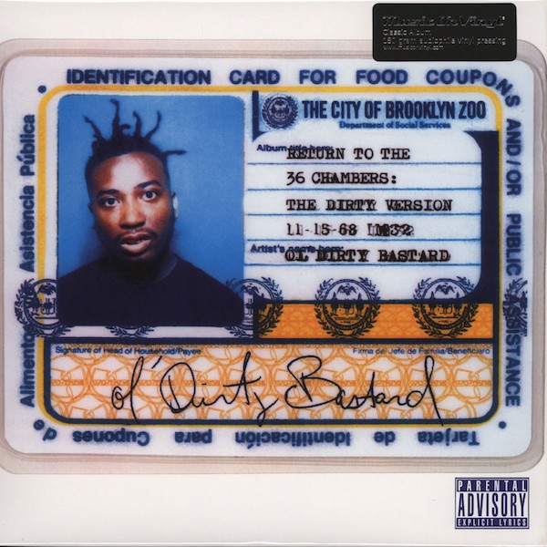 Ol' Dirty Bastard  ‎ : Return To The 36 Chambers / The Dirty Version ( Bonus Tracks ) | LP / 33T  |  Ragga-HipHop